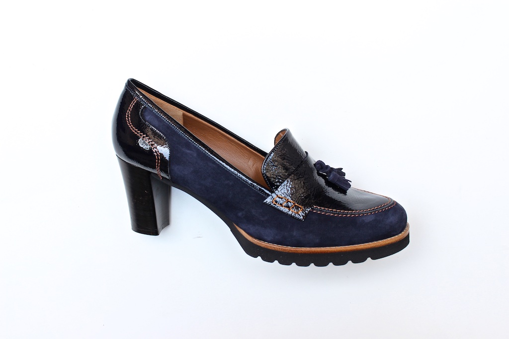 Monki - mocassini in ecopelle con plateau spesso neri-nero. donna asos  plateau neri - Stileo.it