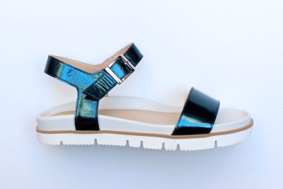 Sandalo da donna in pelle laminata € 99,90