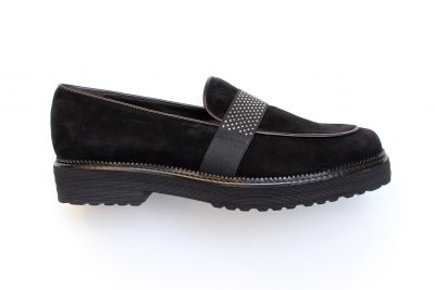 Mocassino da donna in camoscio nero € 169,90