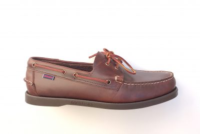 Calzature da vela da uomo in pelle marrone € 170,00