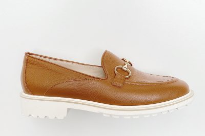 Mocassino da donna misure grandi in pelle cuoio € 159,90