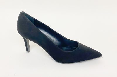 Decollete in camoscio nero tacco 6 cm € 169,90
