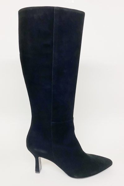 Stivale in camoscio nero € 299,90