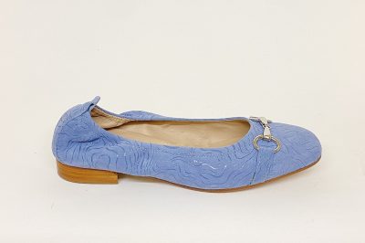 Ballerina da donna in camoscio azzurro € 149,90