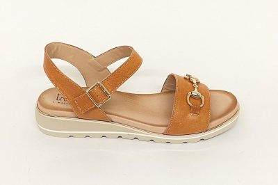 Sandalo da donna in pelle cuoio € 99,90