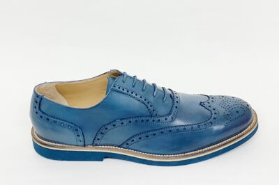 Francesina wilson da uom in pelle blu € 169,90
