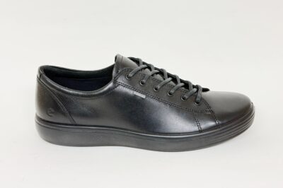 Sneaker da uomo misure grandi in pelle nera fodera goretex € 159,90