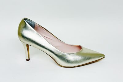 Decollete in pelle platino tacco 6 cm € 139,90